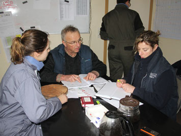Réunion entre experts en suivi repro